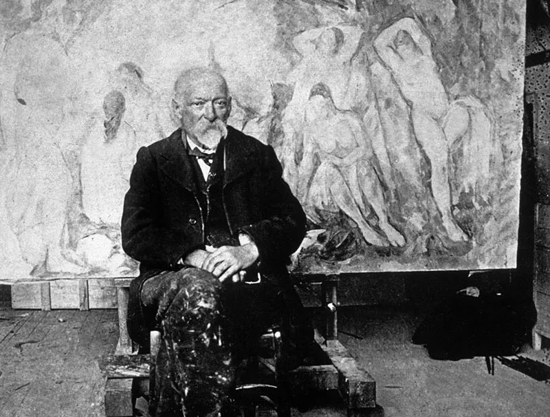 Поль Сезанн в старости