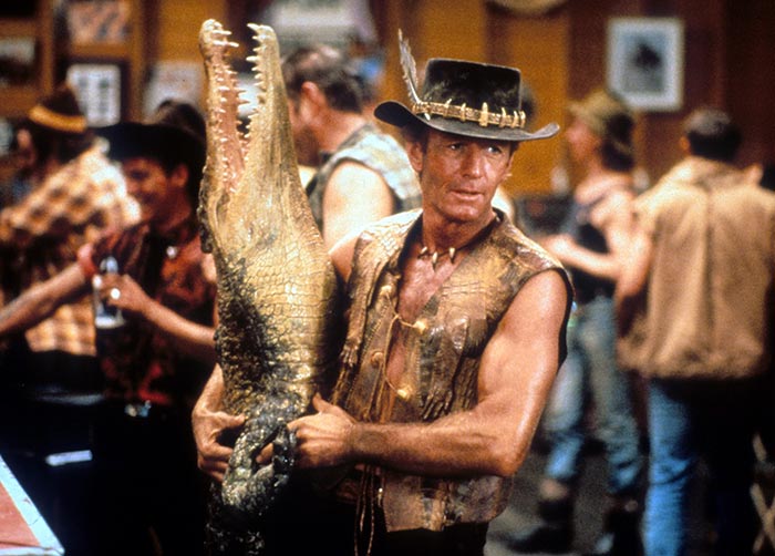 Пол Хоган в фильме Крокодил Данди