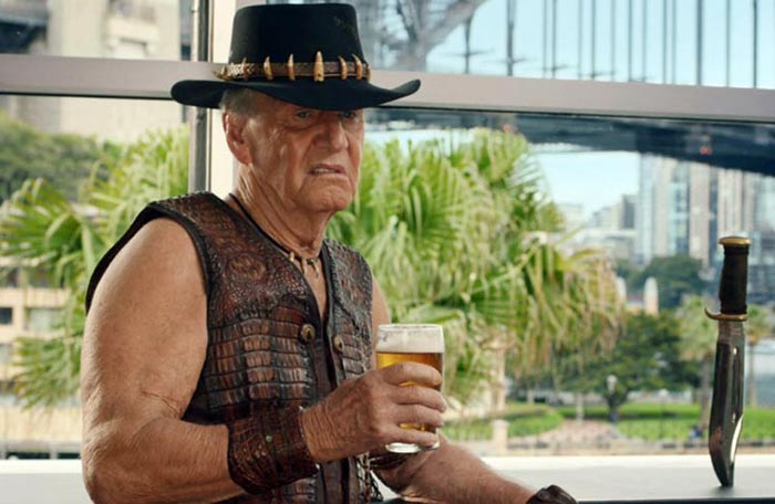 Пол Хоган в фильме Великолепный мистер Данди