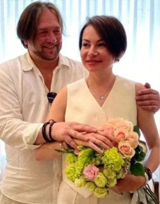 Петр Красилов и жена Анастасия