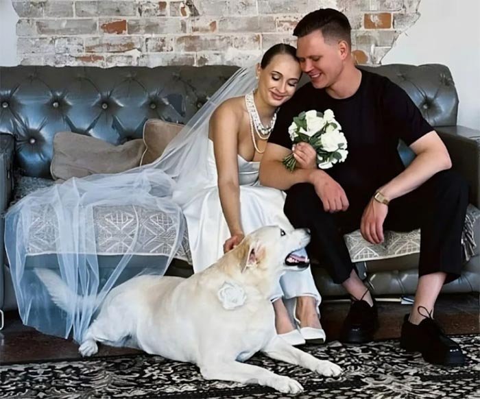 Женя Трофимов и жена София