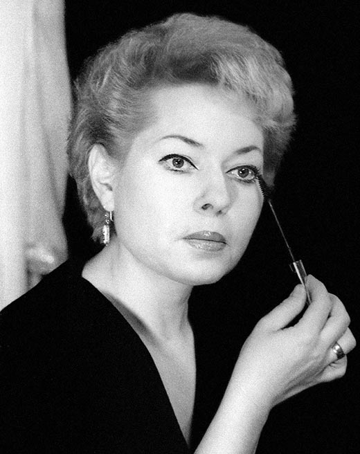 Галина Зайцева в молодости