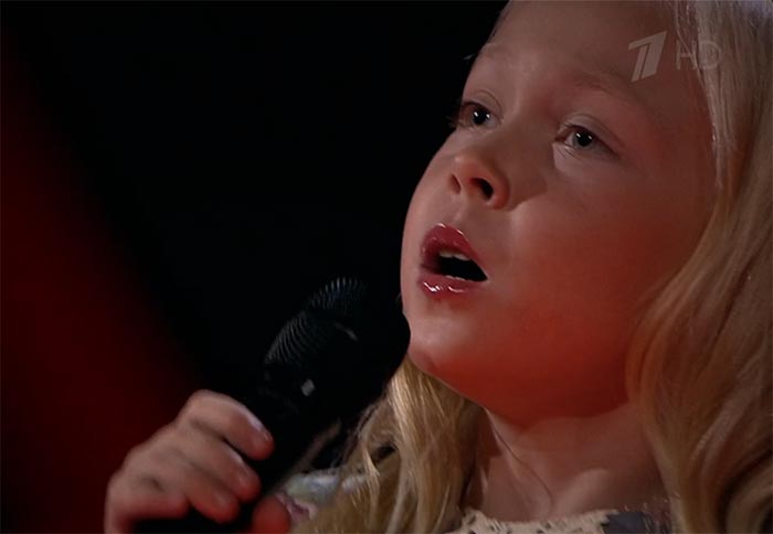 Мария Никулина в шоу «Голос. Дети 12»