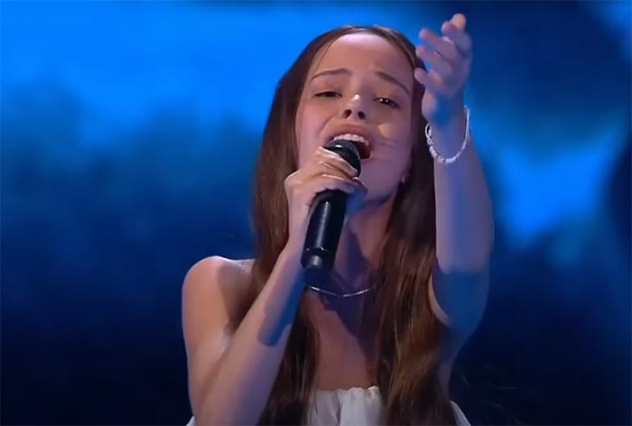Виктория Захарова в шоу «Голос. Дети 12»