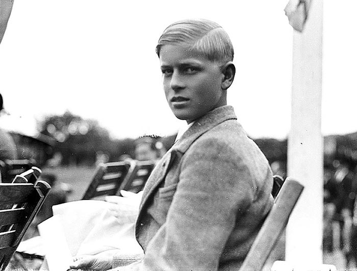 Принц Филипп в детстве