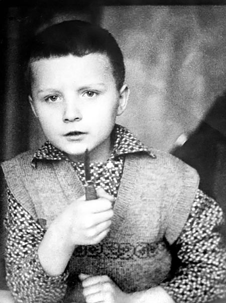 Юрий Поляков в детстве