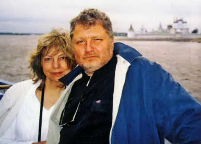 Юрий Поляков и жена Наталья