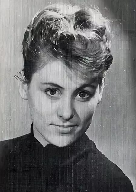 Римма Белякова в молодости