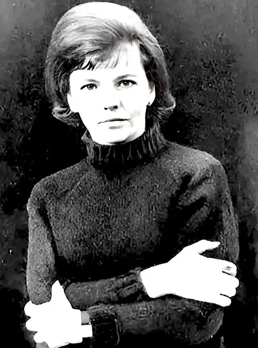 Римма Казакова в молодости