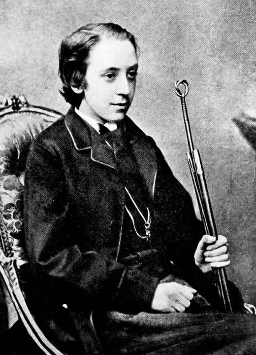 Роберт Льюис Стивенсон в детстве