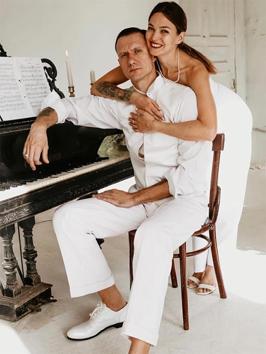 Роман Гайдамак и жена Анна