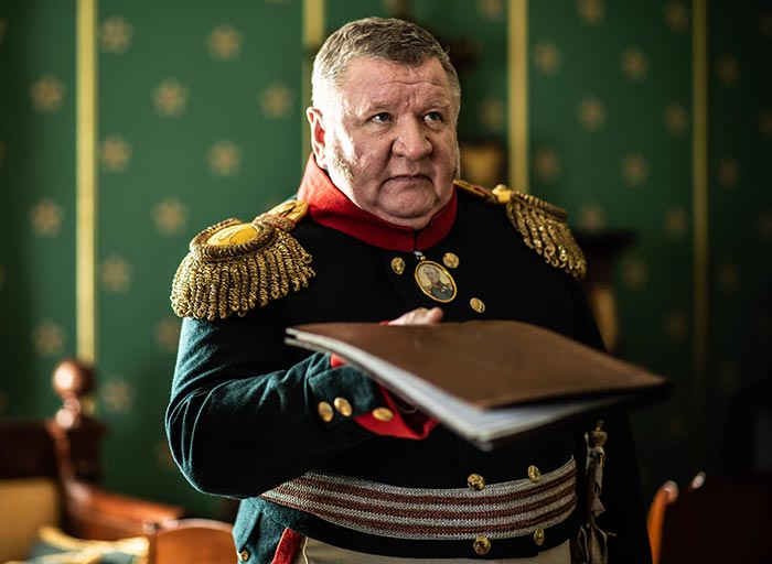 Роман Мадянов в роли Алексея Аракчеева