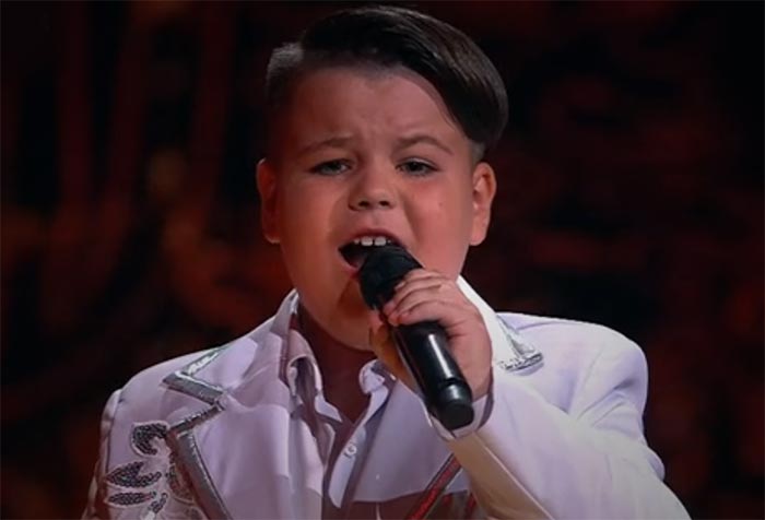 Роман Жучков в шоу «Голос. Дети 12»