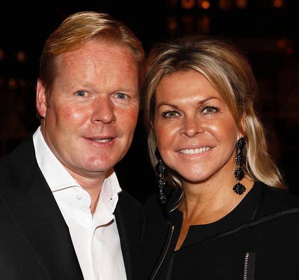 Рональд Куман и жена Бартина