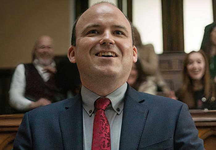 Рори Киннер в фильме Банк Дэйва