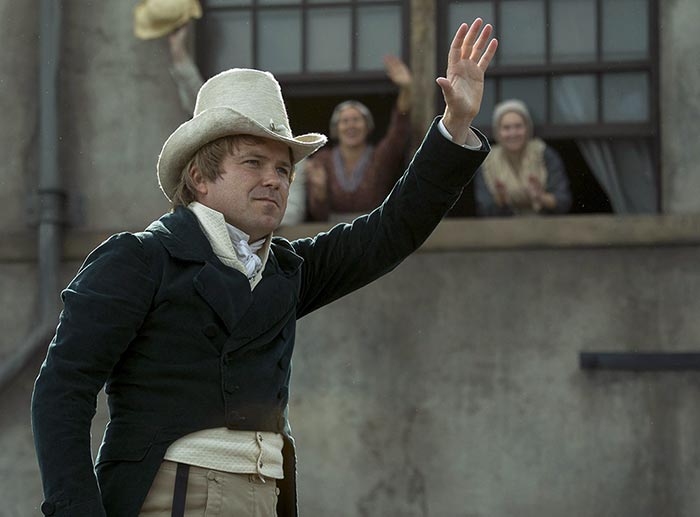 Рори Киннер в фильме Петерлоо