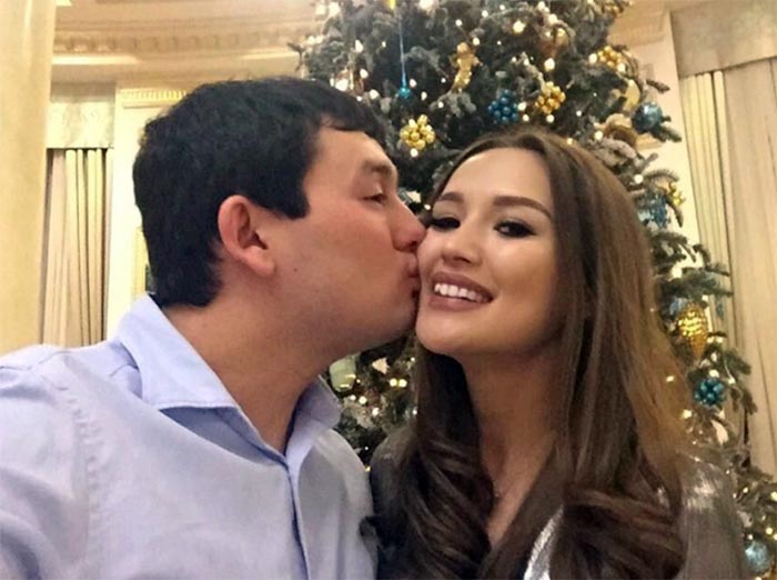 Рустем Омаров и жена Венера