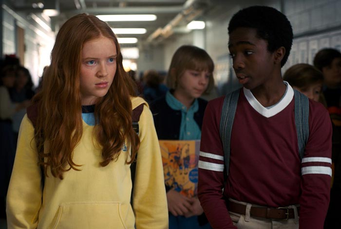 Сэди Синк в сериале Очень странные дела