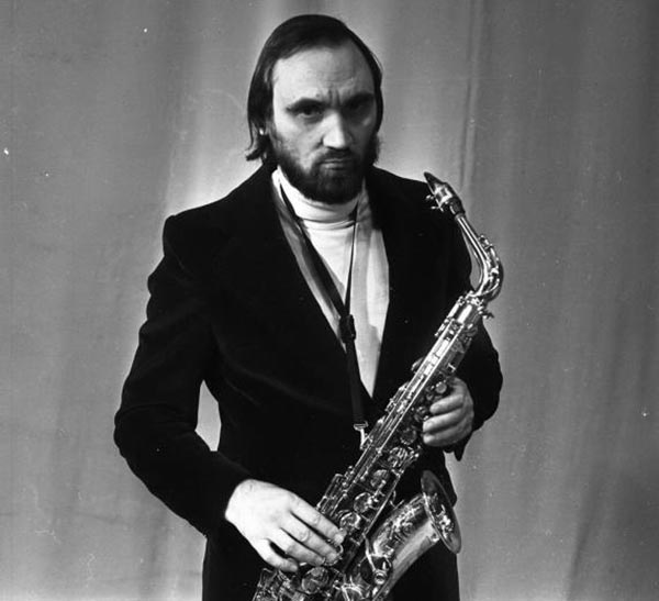 саксофонист Алексей Козлов в молодости