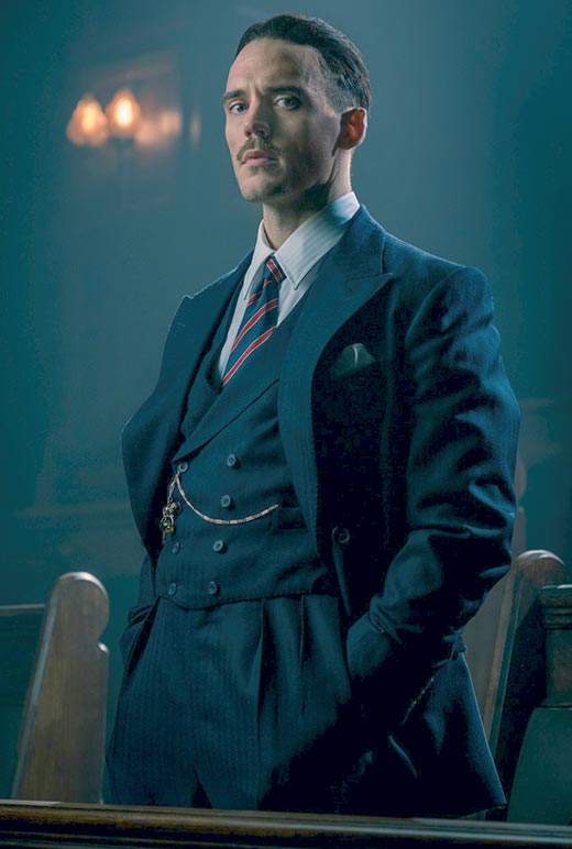 Сэм Клафлин в сериале Острые козырьки