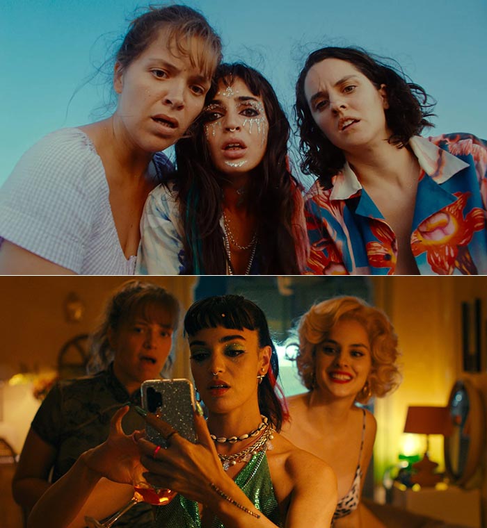 Санда Кодряну в фильме Девушки на балконе