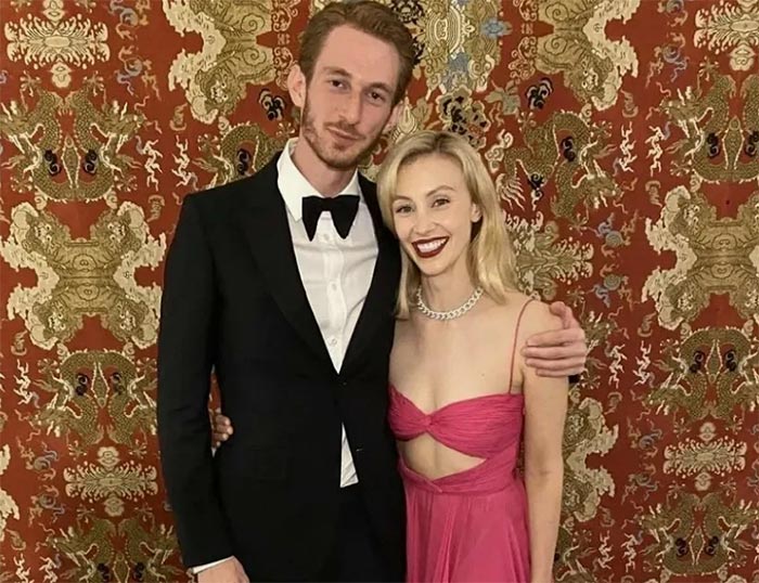 Сара Гадон и муж Макс Файн