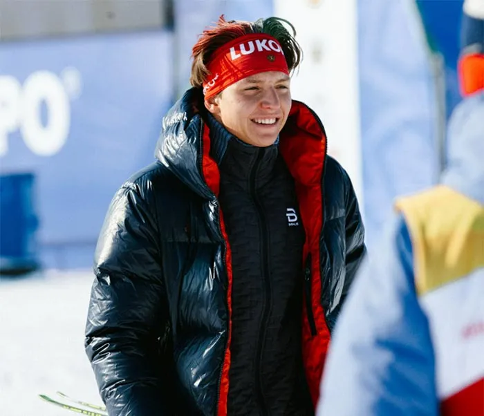 российский лыжник Савелий Коростелев