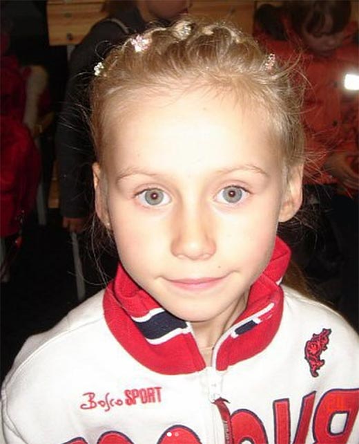 Серафима Саханович в детстве