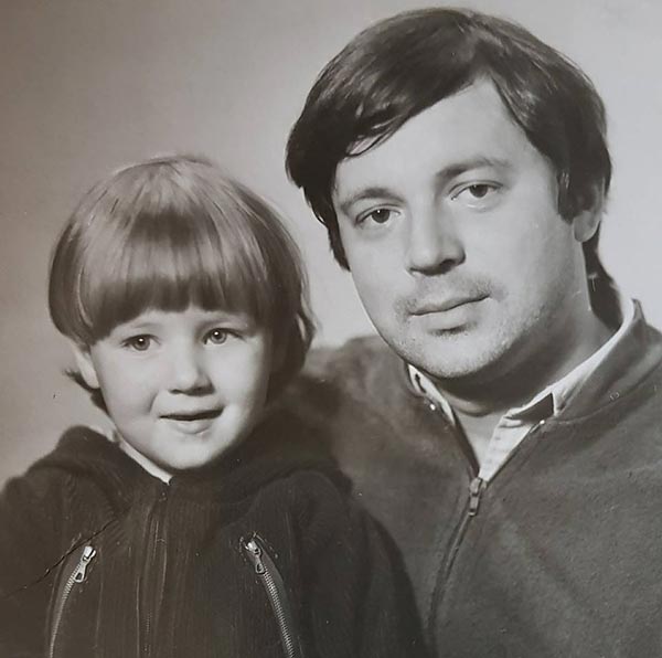 Сергей Рудницкий с дочерью