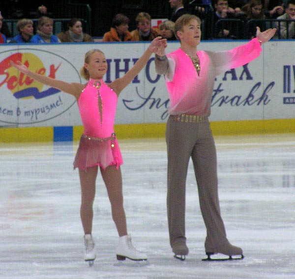 Сергей Славнов и Юлия Обертас