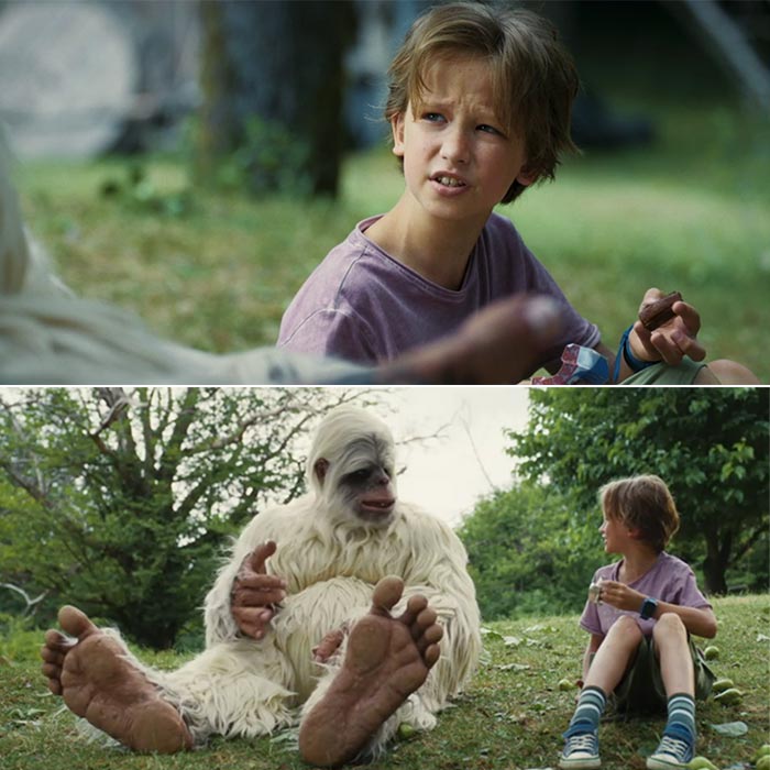 Сергей Стайкин в фильме сНежный человек