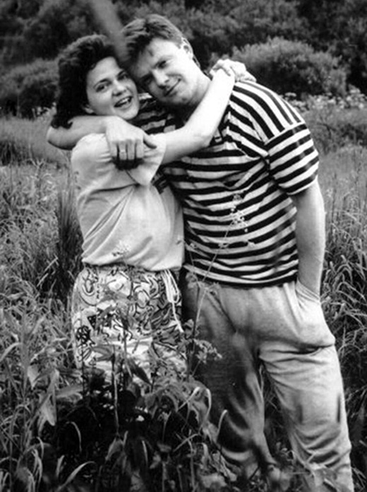 Сергей Супонев и первая жена Валерия