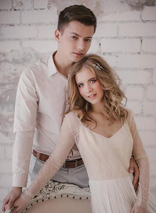 Сергей Внуков и Аделина Переверзева