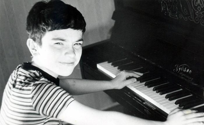 Сергей Жилин в детстве