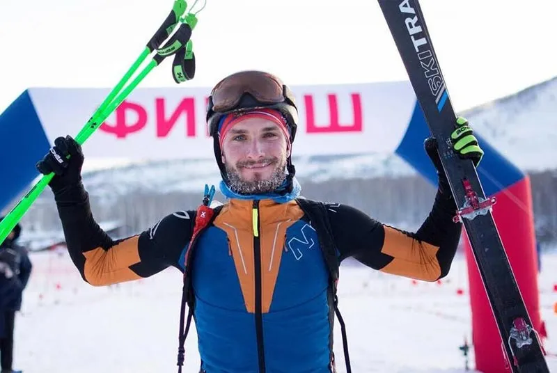 Российский ски-альпинист Никита Филиппов
