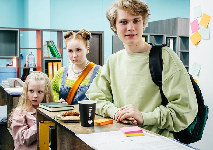 Славяна Чурилова в сериале Если все взрослые пропали