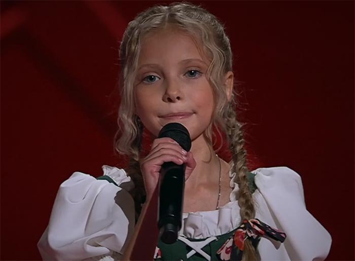 София Шишикина в шоу «Голос. Дети 12»