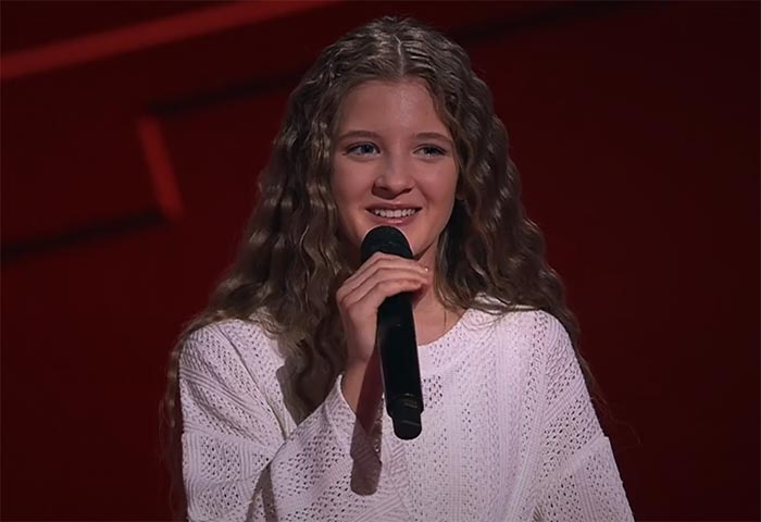Софья Нагалина в шоу «Голос. Дети 12»