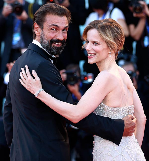 Соня Бергамаско и Фабрицио Джифуни