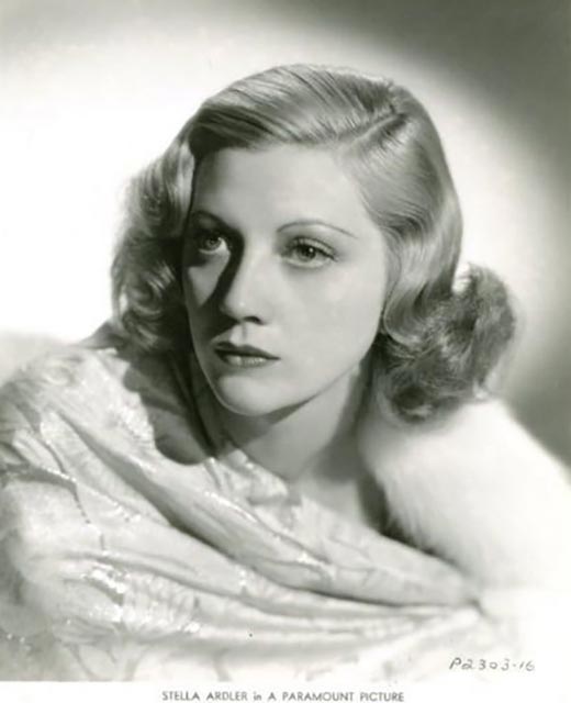 Стелла Адлер в молодости