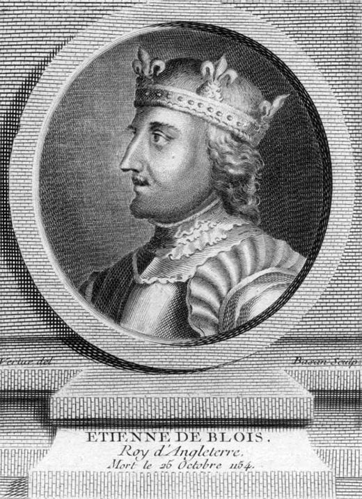 Король Англии Стефан Блуаский
