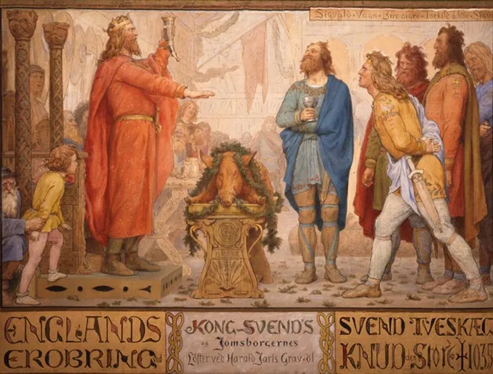 король Англии Свен I Вилобородый