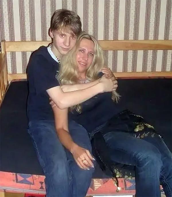 Светлана Драган и сын Валентин