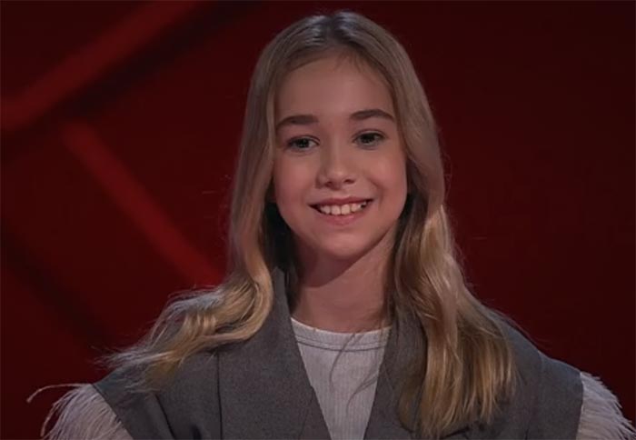 Таисия Литонина в шоу «Голос. Дети 12»