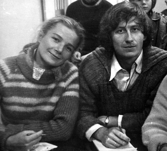 Тамара Баснина и Михаил Щепенко в молодости