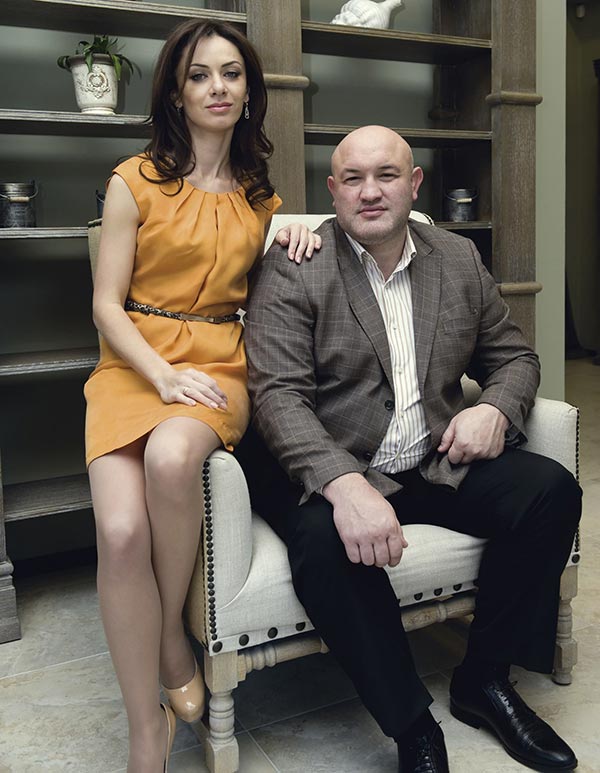 Тамерлан Тменов и жена Алана