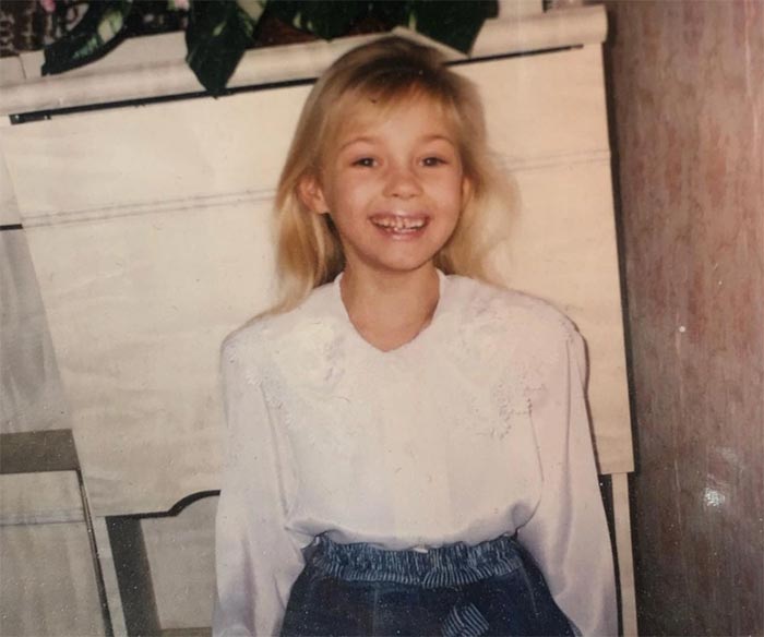 Татьяна Бабенкова в детстве