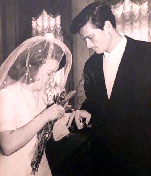 Татьяна Черняева и муж Игорь в молодости