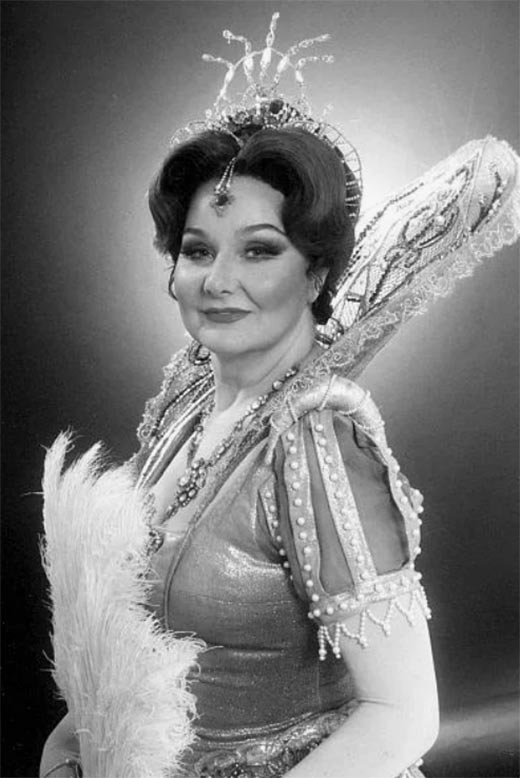 оперная певица Татьяна Ерастова