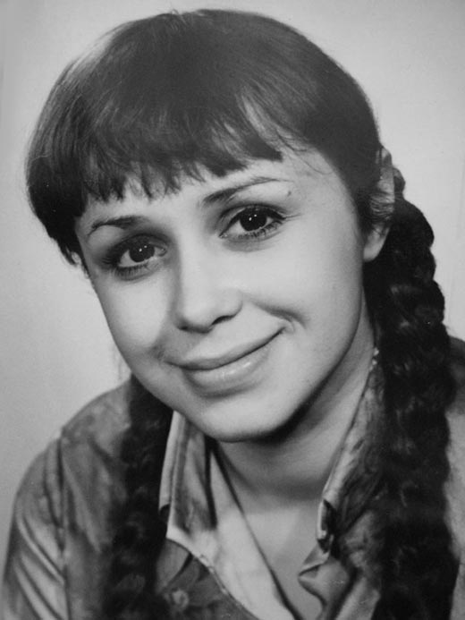 актриса Татьяна Сергеевна Кудрявцева в молодости